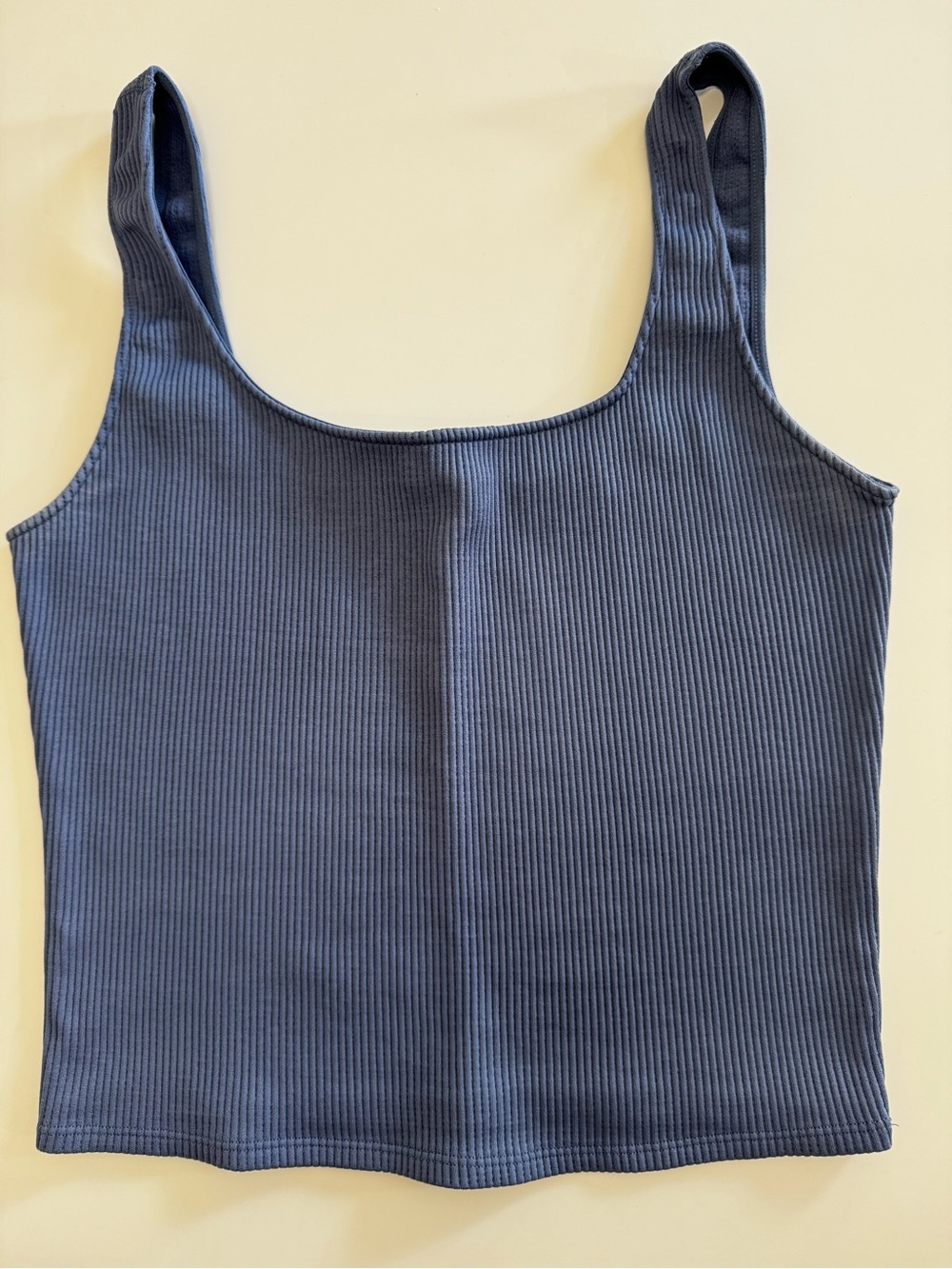 Dynamite | Ribbed Square-Neck Tank Top